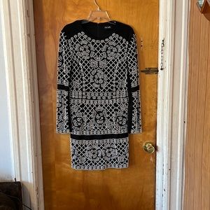 Xscape size 14 black dress